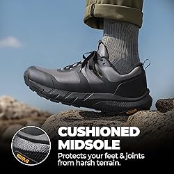 NORTIV 8 Men's Waterproof Hiking Shoes Lightweight