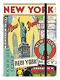 Cavallini 6 by 8-Inch Vintage New York