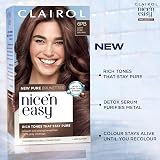 Clairol Nice n’ Easy Pure Brunettes Hair Colour 6.5PB Light Latte Brown view 5