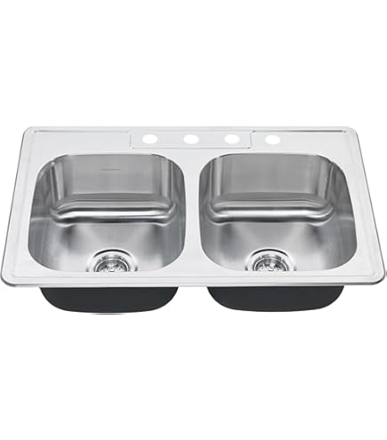 American Standard Portsmouth Undermount 15.93-in X 17.81-in Stainless Steel Single Bowl Kitchen Sink 18SB6181600S.075 At - View #6