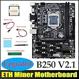 Lodokdre B250 V2.1 ETH Miner Motherboard 12PCIE w/ CPU RAM Cable Kit view 6