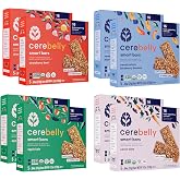 Cerebelly Organic Smart Bars Variety Pack, 16 Brain Nutrients, 40ct