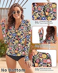 WOWENY Women Rash Guard Sleeveless Swim Shirts UPF