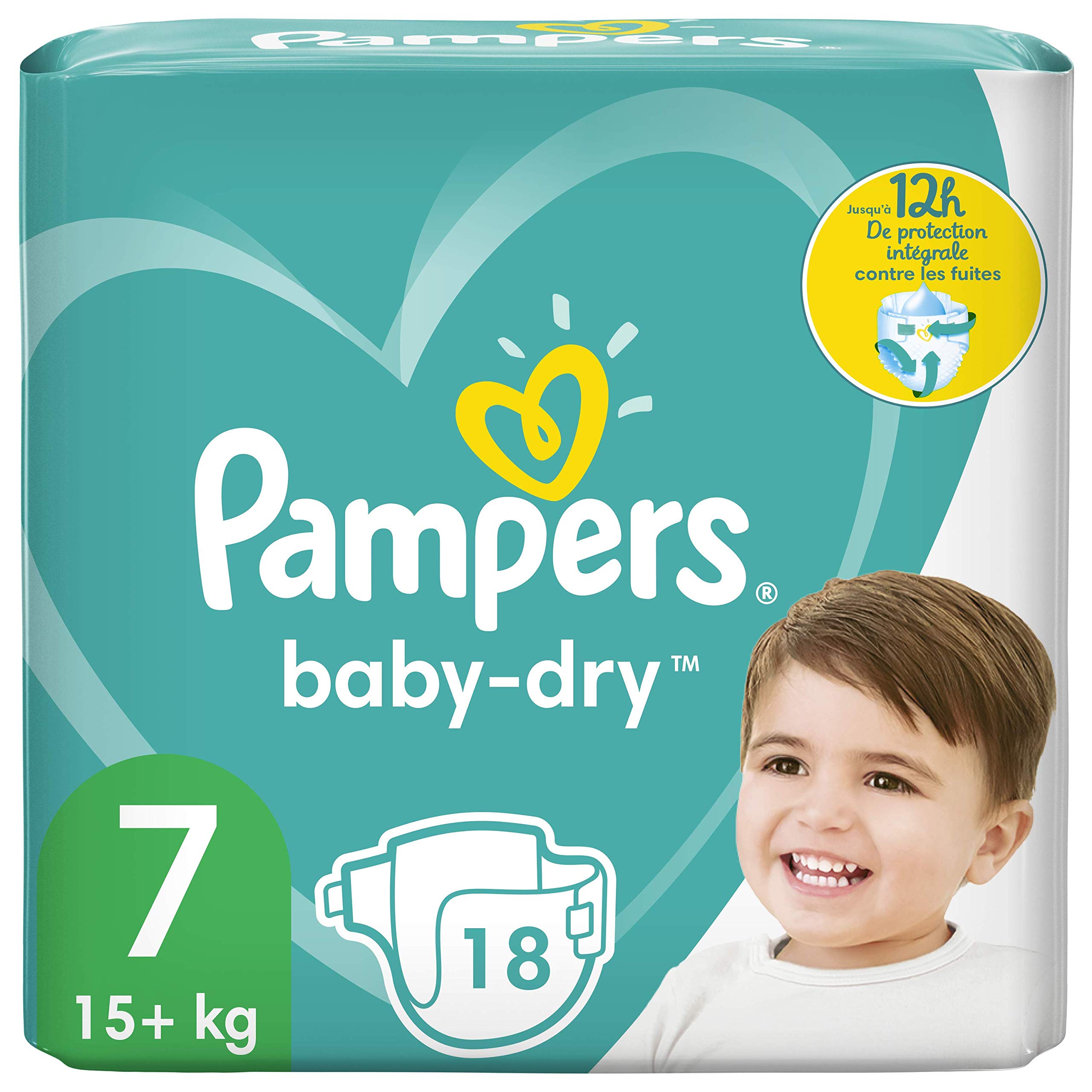 Pampers 81715572 Baby-Dry Pants Nappies, White
