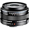 OM SYSTEM OLYMPUS M.Zuiko Digital 17mm F1.8 Black For Micro Four Thirds System Camera, Compact Design, Beautiful Bokeh, Brigh