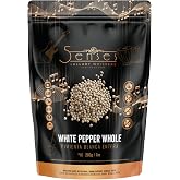 5Senses Whole White Pepper, Malabar Single Origin Peppercorns, 200 Gram | Premium Whole White Pepper With Rich Aroma And Bold Flavor For Seasoning, Cooking, Marinades And Rubs.