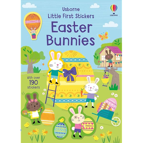 Usborne Little First Sticker Book Easter Bunnies.: Jessica