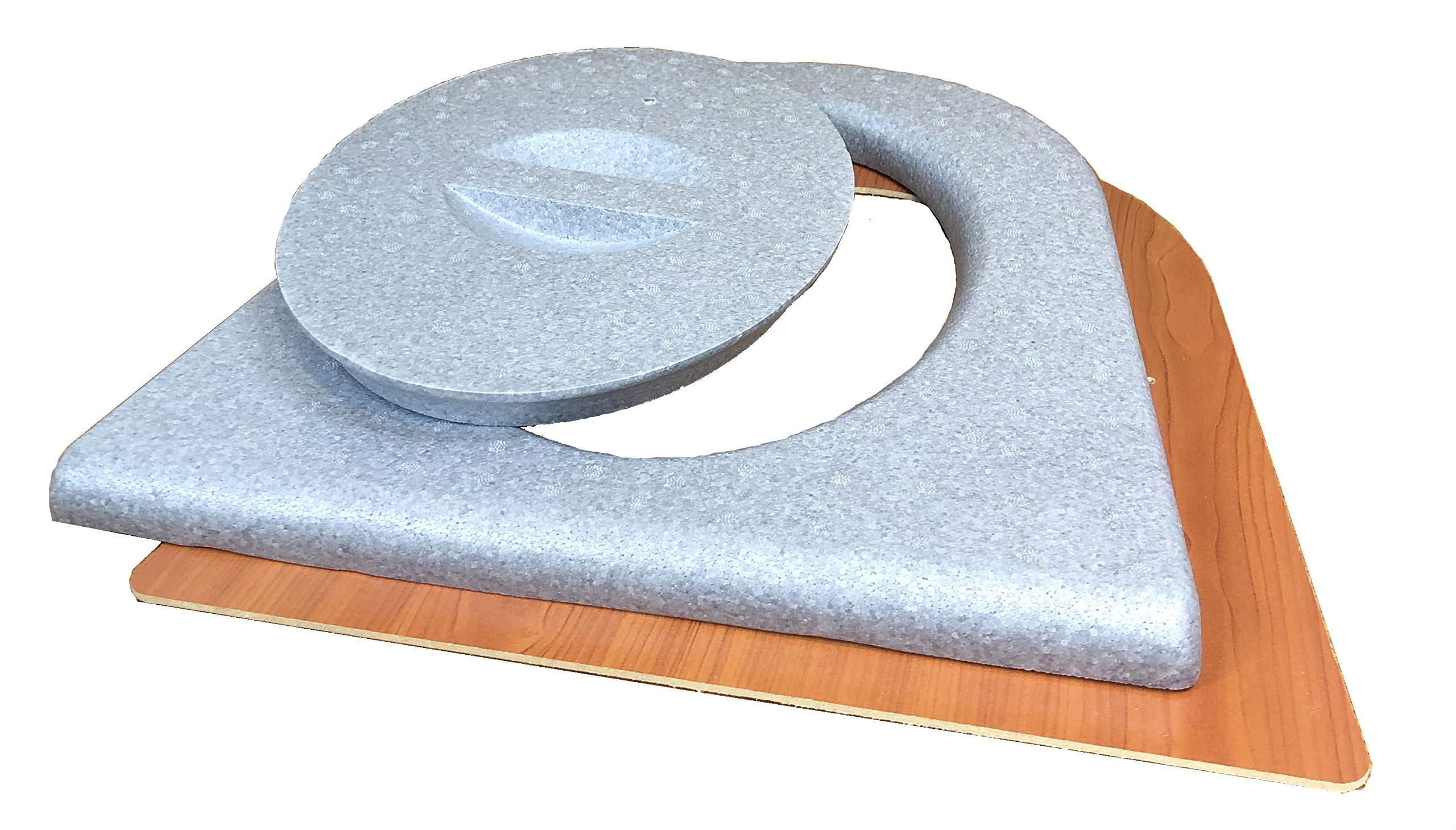 Styrofoam Toilet Seat for Outhouse