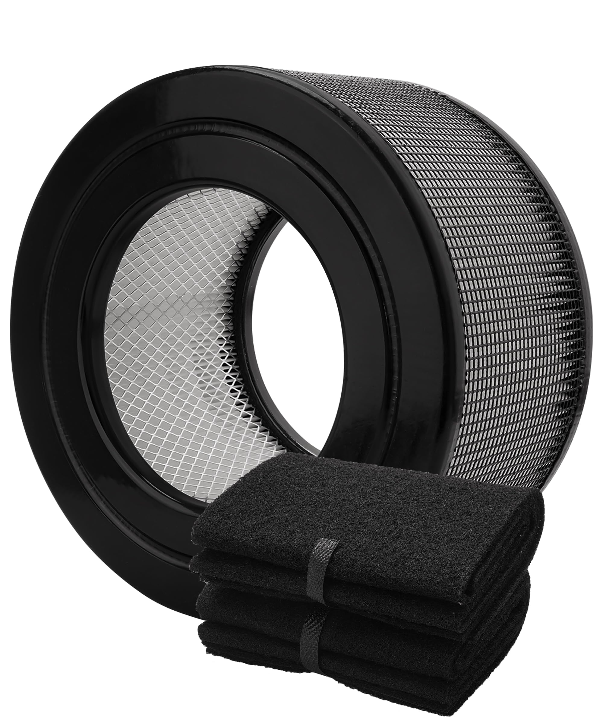 Photo 1 of Facecool 20500 Replacement Filter Compatible with Honeywell 10500 (EV-10) 17000 17000-S 17005 Air Purifiers, Part Number 20500, with 1 True HEPA Filter + 2 Carbon Pre-Filters