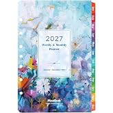 2027 Planner Refills - 2027 planner weekly and monthly Inserts | With 7-Hole Punched, 5-1/2" x 8-1/2", Runs from Jan. 2027 to Dec. 2027, Weekly and Monthly Spread, Colorful Monthly Tabs