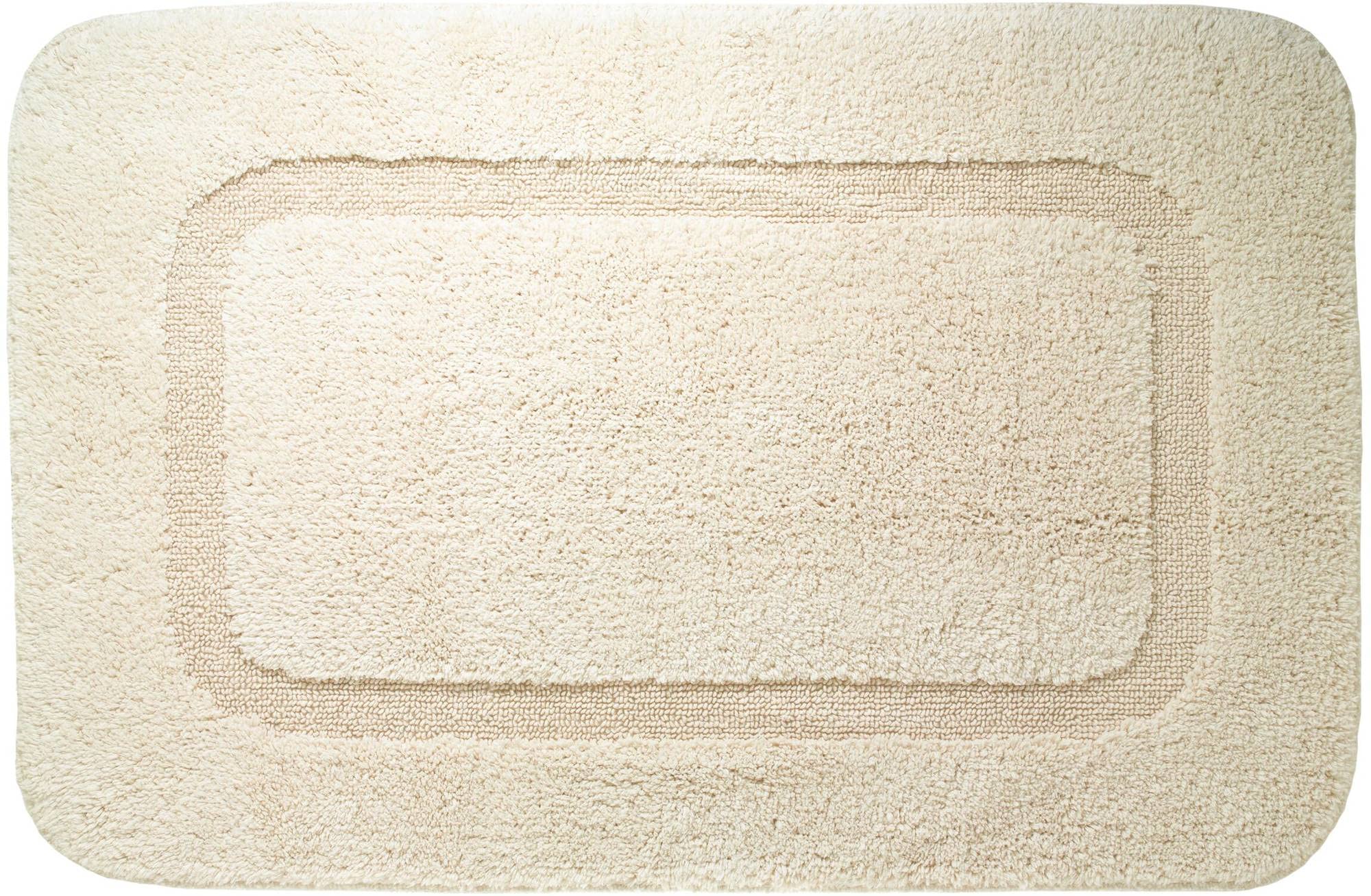 Sealskin Cotton Nova Bath Mat, Cotton, Natural, 60 x 1 x 90 cm