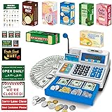 Calculator Cash Register Toy Gift for Kids Age