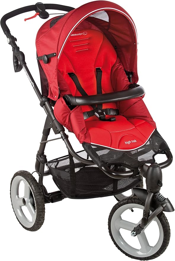 Bebe Confort Poussette 3 Roues High Trek Lifestyle Rouge Collection 10 Amazon Fr Bebes Puericulture