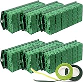Takytao Floral Foam Cage 6 Pack, Dry Flower Cage Holders, Green Foam Cage | Green Foam Blocks for Fresh Flower Arrangements Decoration, Wedding, Interior and Garden
