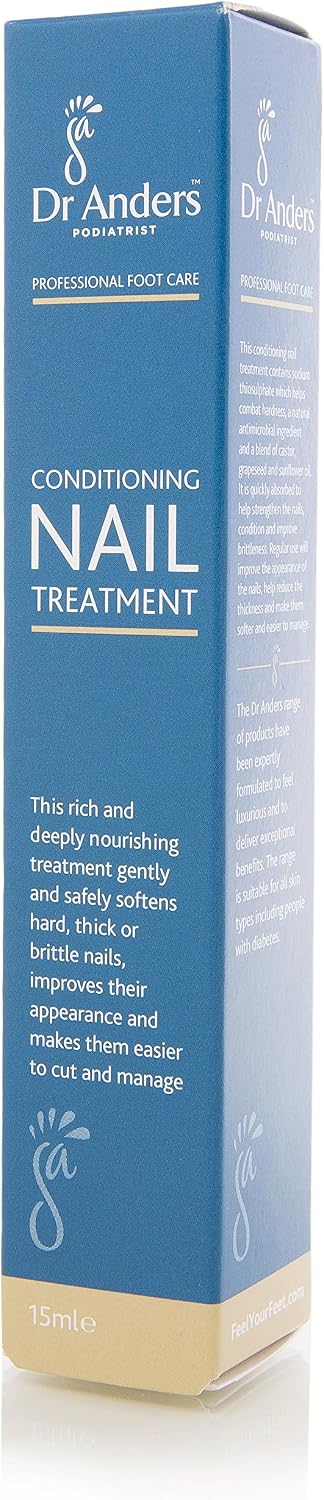 Dr Anders Conditioning Nail Treatment, Softens Thick, Brittle Toenails - Image 3