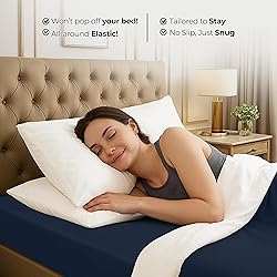 Utopia Bedding Twin Fitted Sheet - Bottom Sheet