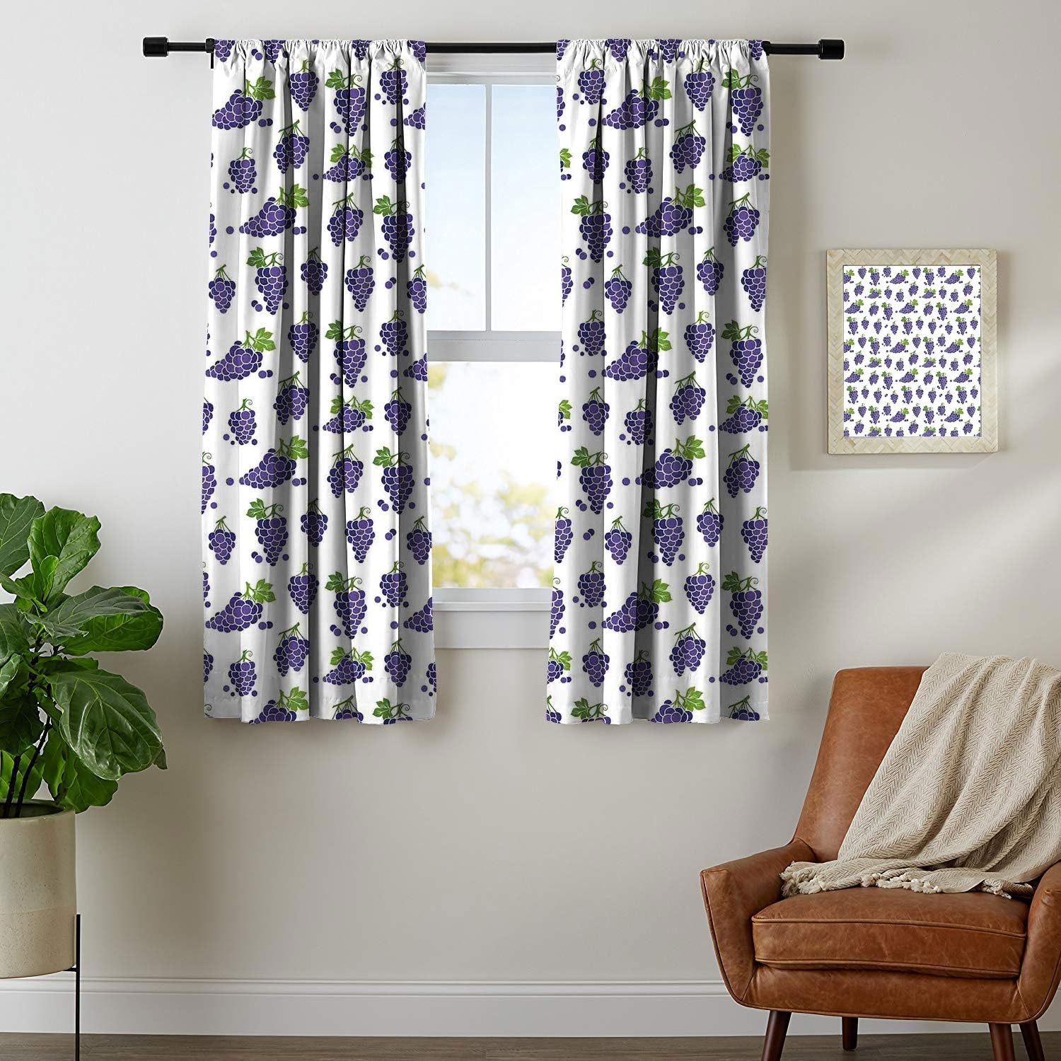 Organic Window Curtains : Window Curtain Treatment Eva Damask Organic
