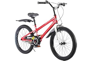 RoyalBaby Kids Bike EZ Balance to Pedal Dual Handbrake Toddlers Boys Girls Bicycle 12-20 Inch for Age 3-10 Years