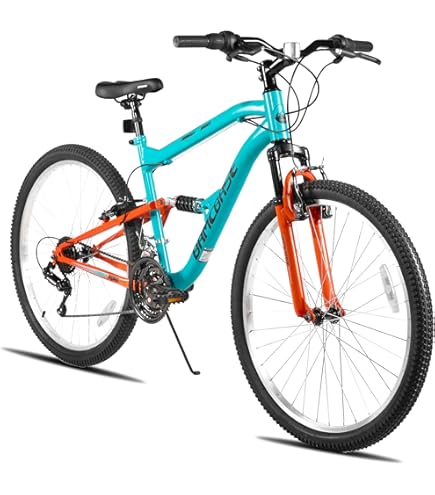Amazon.com: HILAND 26 Inch Full Suspension Mountain Bike, 18-Speed
