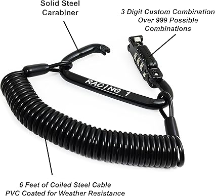 best motorcycle cable lock