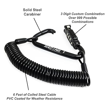 best motorcycle cable lock