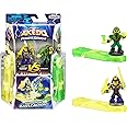 Legends of Akedo Powerstorm Versus Pack 2 Mini Battling Action Figures and 2 Battle Controllers Epic Shockblade Twinfang Versus Viperwrath