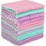 Microfiber Cleaning Cloth - 12 Pack Kitchen Towels - Double-Sided Microfiber Towel Lint Free Highly Absorbent Multi-Purpose D
