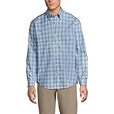 Lands' End Men's Traditional Fit No Iron Twill Shirt