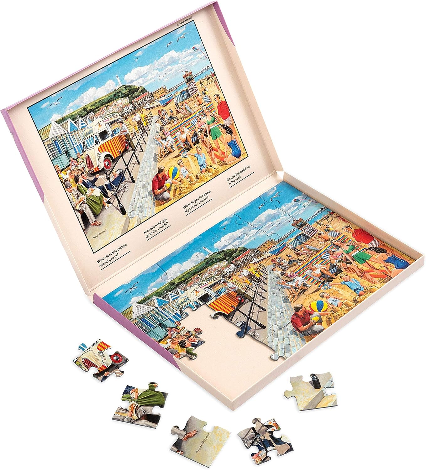 Relish 35 Piece Seaside Nostalgia Dementia Jigsaw Puzzle – Puzzles for