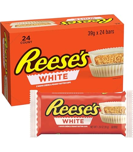 thumbnail image 2 of Reese's White Creme Peanut Butter Eggs – 4 Bags (9.6 Oz Each) – Fresh Dec 2025 2 of 5