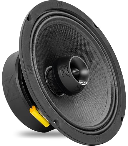 PRV Audio 8CX380-4 SLIM 8" Fullrange Coaxial Speaker - 380W RMS, 4-Ohm