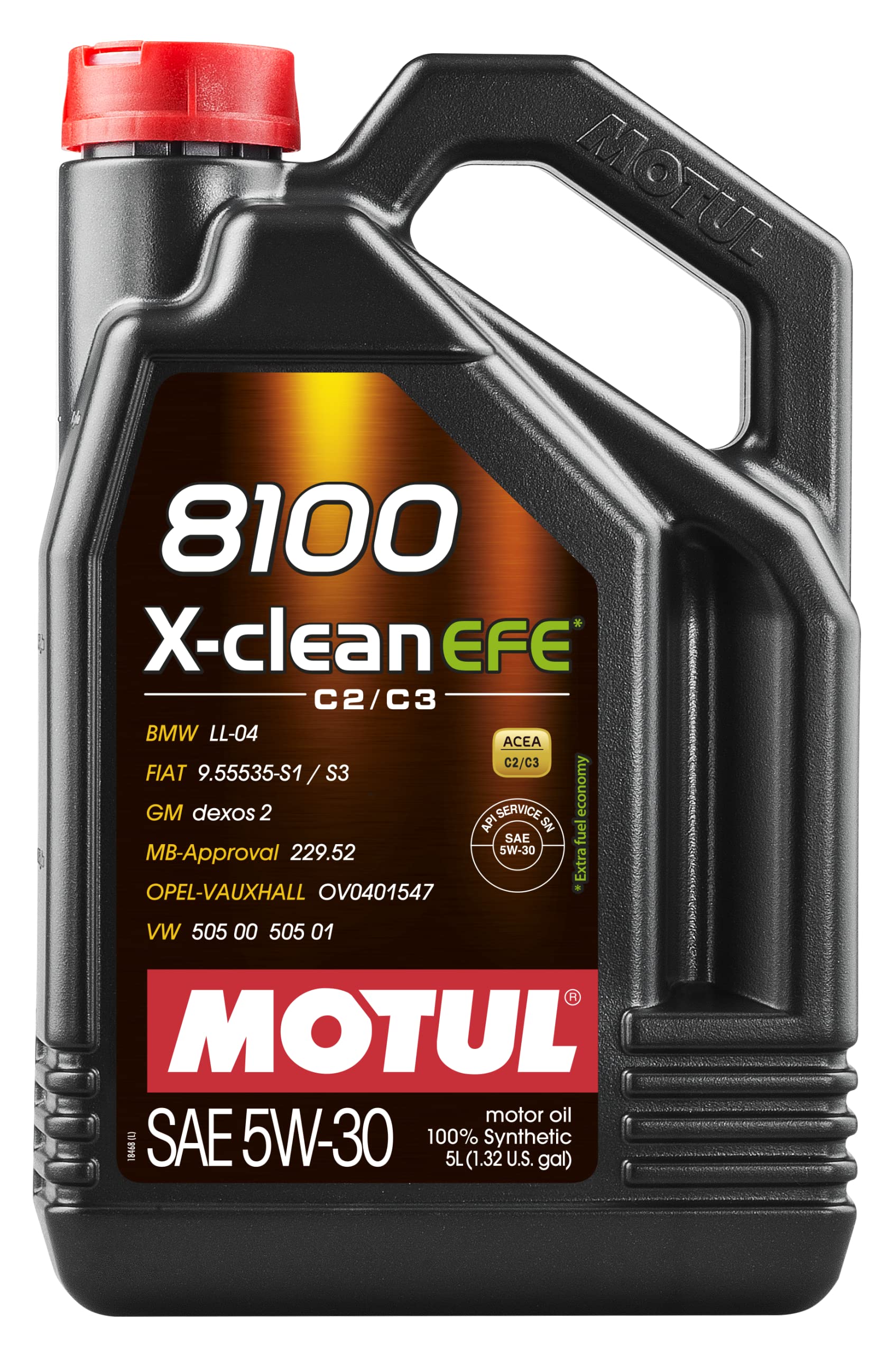 Motul 8100 X-clean EFE 5W-30 Full Synthetic Motor