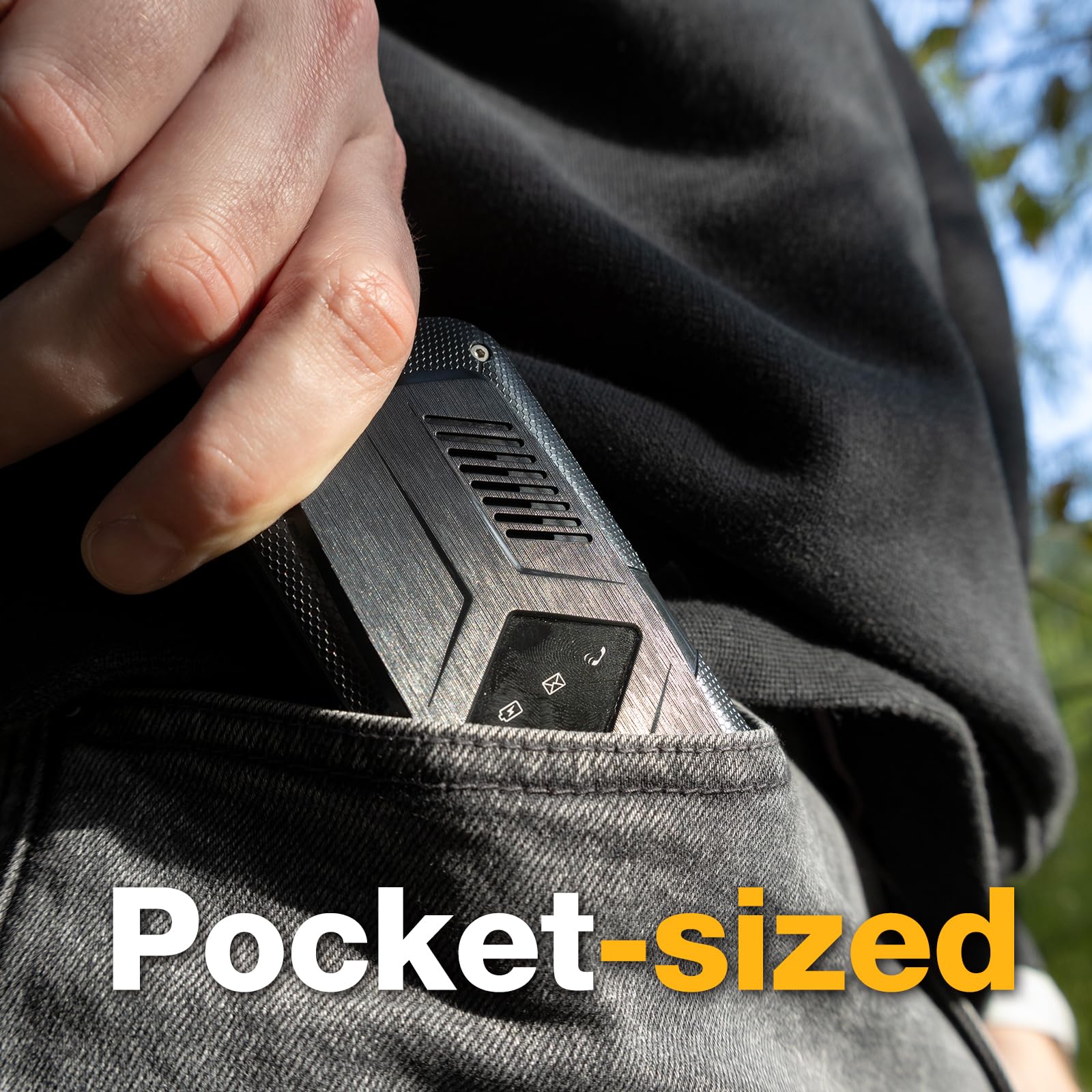 AGM M10 Rugged Basic Flip Phone, 4G Feature Cell Phone, Simple Mobile Phones, Pocket-Sized, Waterproof & Drop-Proof, Speed Dial, Large Fonts & Big Buttons, 98dB Speaker, Dual SIM, for T-Mobile ONLY