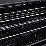 Willow WS90DFBL 95L Dual Fuel Freestanding Range Cooker Black 5 Gas Burners view 6