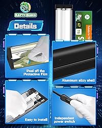 REPTI HOME T5 UVA UVB Reptile Light Combo