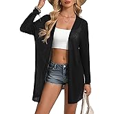 GRACE KARIN Womens Long Sleeve Summer Sheer Cardigan Lightweight Spring Cardigan Sweaters Knit Kimonos Coverups 2026