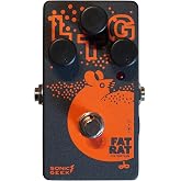 SonicGeek FatRat Guitar Distortion Pedal High Gain True Bypass for Electric Guitar for Studio &amp; Live Performance