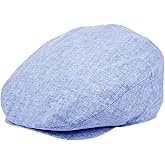 Men's Linen Flat Ivy Gatsby Summer Newsboy Hats