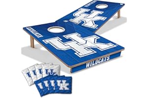 YouTheFan NCAA 2’ x 3’ Wood Cornhole Game with Logo Bags
