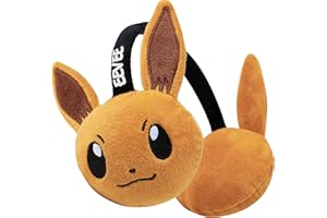 POKÉMON Pokemon Earmuffs for Kids, Winter Ear Muffs, Fuzzy Ear Covers, Cozy Kids Earmuffs, Warm Anime Gifts for Boys
