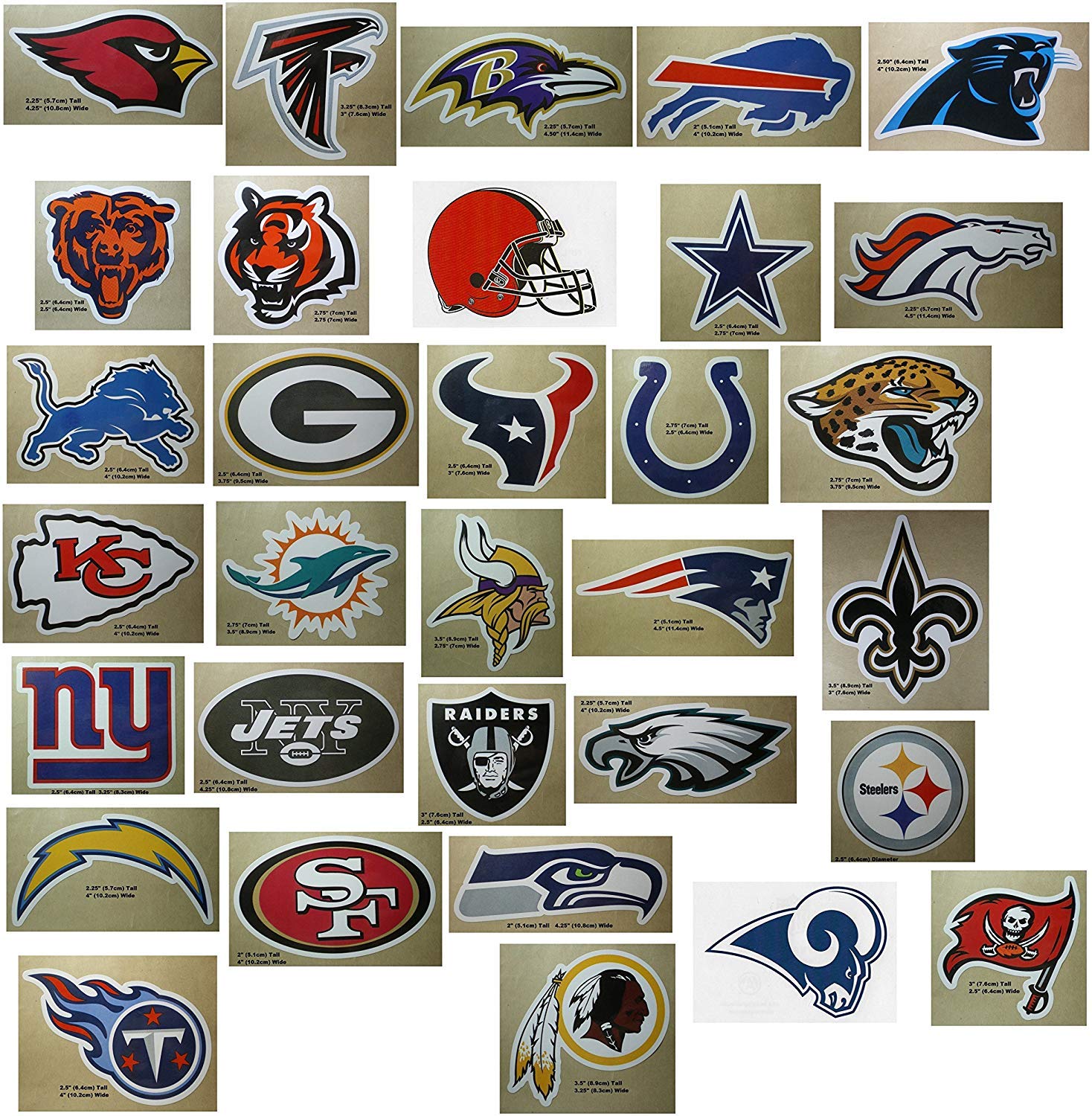 Professional Football Team Logos