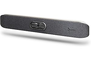 PLANTRONICS Poly - Studio X30 (Polycom) with TC8 Touch Controller - 4K Video & Audio Bar - Conferencing System for Small Meeting Rooms - Works with Teams, Zoom & More