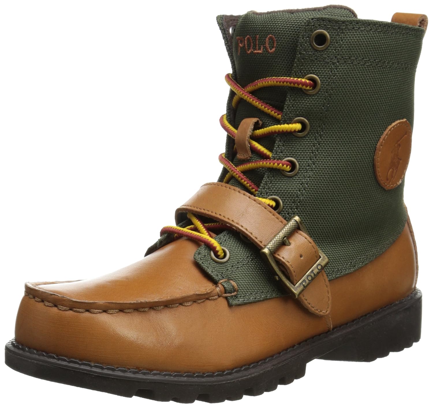 olive polo boots