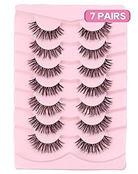 Natural False Eyelashes Wispy Faux Mink Lashes