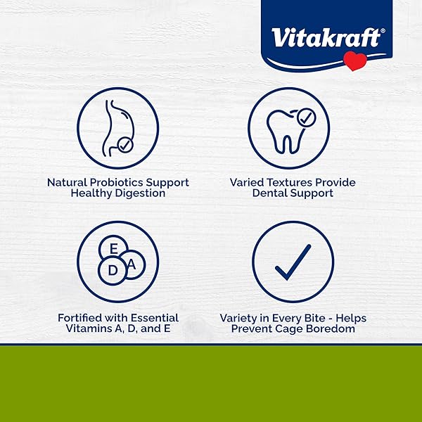 VITAKRAFT MENU PREMIUM RABBIT FOOD – ALFALFA PELLETS BLEND – VITAMIN AND MINERAL FORTIFIED
