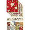 Summer Flowers Vintage Paper Pack - 24 Sheets 15x15cm For Scrapbooking & Crafts - View #8