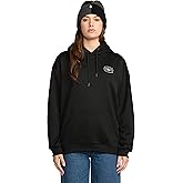 Volcom womens Essential Hydro Fleece Hoodie – Water-resistant Pullover Pockets