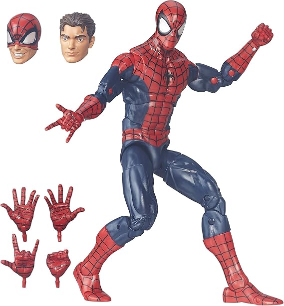marvel legends 12 inch black spiderman
