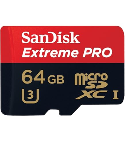 Amazon.com: SanDisk 64GB Extreme PRO microSDXC Card + SD Adapter +