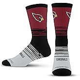For Bare Feet NFL mens Elevate Crew Sock